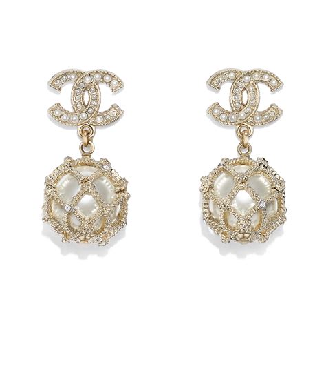 chanel emerald earrings|Chanel earrings online shop.